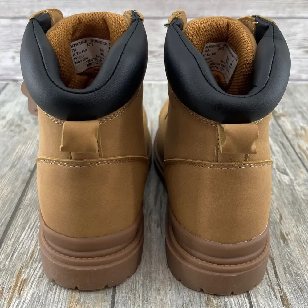 Big Boys Tucker Boots Shoes Size 4